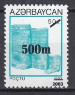 Azerbaijan - Correo Yvert 478 ** Mnh  Castillos - Azerbaïdjan