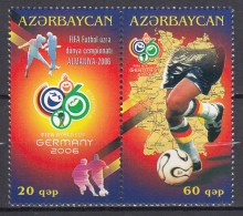 Azerbaijan - Correo Yvert 541/42 ** Mnh Deportes - Copa Mundial De Fútbol - Azerbaïdjan