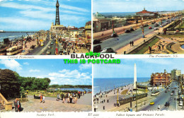 R569332 Blackpool. ET. 4449. Valentine. 1968. Multi View - Welt