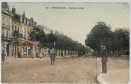 CPA CARTE POSTALE BELGIQUE BRUXELLES AVENUE LOUISE 1910 - Other & Unclassified