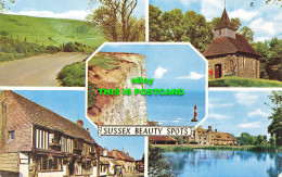 R569337 Sussex Beauty Spots. Shoesmith And Etheridge. Norman. 1967. Multi View - Welt