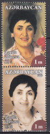 Azerbaijan - Correo Yvert 615/16 ** Mnh Personaje - Azerbaïdjan