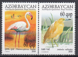 Azerbaijan - Correo Yvert 713/14 ** Mnh Fauna - Aves - Azerbaïjan