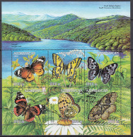 Azerbaijan - Correo Yvert 439/44 ** Mnh Fauna - Mariposas - Azerbaijan