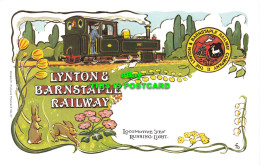 R569375 Lynton Barnstaple Railway. Locomotive Yeo Running Light. Dalkeith Pictur - Wereld