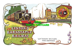 R569376 Lynton Barnstaple Railway. Lyn Passing Rolle Quay Near Barnstaple. Dalke - Mundo