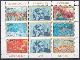 Azerbaijan - Correo Yvert 668/73 ** Mnh  Pinturas - Azerbaïdjan