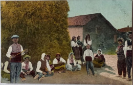 CPA  Circulée 1918 , Salonique (Grèce) - Groupe De Macédiniens  (234) - Landau