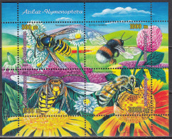 Azerbaijan Correo 530/33 ** Mnh Fauna - Insectos - Azerbaijan