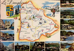 LE DAUPHINE - MULTI-VUES - Carte Geografiche