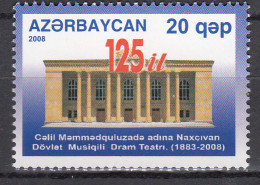 Azerbaijan - Correo Yvert 614 ** Mnh Teatro - Azerbaïdjan