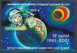 Azerbaijan - Hojas Yvert 53 ** Mnh Astro - Azerbaïjan