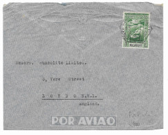 Mozambique 1946, 3E Air Mail Stamp On Cover (SN 3063) - Mozambique