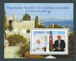 Azerbaijan - Hojas Yvert 55 ** Mnh Visita Juan Pablo II - Aserbaidschan