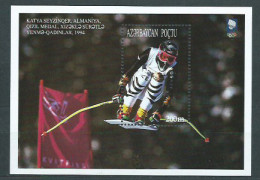 Azerbaijan - Hojas Yvert 13 ** Mnh Olimpiadas De Lillehammer - Azerbaijan