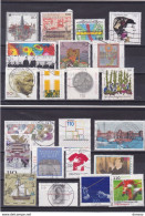 ALLEMAGNE 1998 Yvert 1797-1799, 1804-1805, 1807, 1810, 1813, 1816, 1827-1828, 1831-1832, 1837, 1840, 1842 Etc Oblitéré - Used Stamps