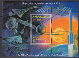 Azerbaijan Hojas Yvert 74 ** Mnh Espacio - Astro - Azerbaijan