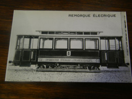Photographie - Tramway  - Remorque Electrique - Luthringischez Eisenbahn 51 - 1930 - SUP (HY 28) - Tramways