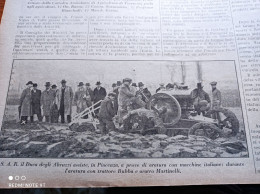 DOMENICA DELL’AGRICOLTORE 1927 PIACENZA ALLEVAMENTO BACHI DA SETA IN FRIULI - Sonstige & Ohne Zuordnung