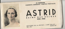 ASTRID, Reine Des Belges 1905 - 1935 - 10 Portraits - Royal Families