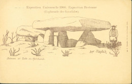 CPA CP Paris Exposition Universelle 1900 Exposition Bretonne Esplanade Des Invalides Dolmen YT 103 CAD Paris 1900 - Expositions