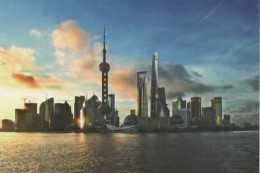 SHANGHAI, LUJIAZUI FINANCE TRADE ZONE IN PUDONG COULEUR REF 16797 - Chine