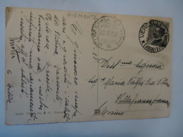 ITALY  POSTCARDS  VERCETTI POSTMARK 1928 - Other & Unclassified