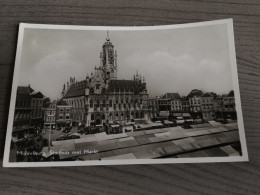 Middelburg Stadhuis Met Markt 1953 - Middelburg