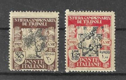 Italien/Kolonien - Tripoli - Selt./postfr. Werte Aus 1929 - Michel 80 Und 82! - Tripolitania