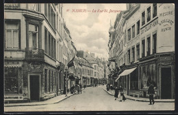 AK Namur, La Rue St. Jacques  - Namen