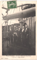 FR66 PORT VENDRES - Campistro - 15 Septembre 1911 - DELCASSE Et PAMS - Revue Navale Sur L' EDGARD QUINET - Animée Belle - Oorlog