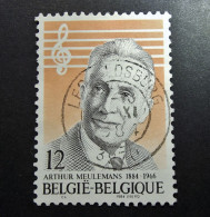 Belgie Belgique - 1984 OPB/COB N° 2154 - ( 1 Value )  Arthur Meulemans - Toondichter  -  Obl. Leopoldsburg - Oblitérés