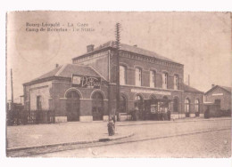 Cpa Bourg Léopold  Gare   1927 - Leopoldsburg