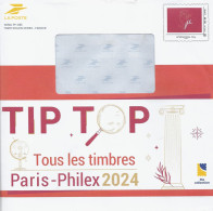 Lettre  PAP  "   Lettre De La Poste  -  Tous Les Timbres PARIS-PHILEX  2024  "  International 250 G - Autres & Non Classés