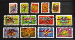 France 2009 Y&T A341-45+A347-54 - Oblitéré - Gestempelt - Fine Used - Used Stamps