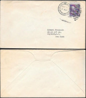 USA WW2 US Submarine Base New London CT Cover 1941 - Cartas & Documentos