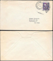 USA WW2 US Submarine Base New London CT Cover 1941 - Storia Postale