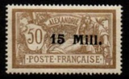 ALEXANDRIE    -   1921  .  Y&T N° 46 * . - Unused Stamps