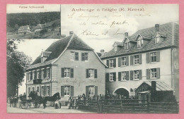 68 - MUNSTER - Auberge à L' Aigle - E. KRETZ - Ferme Schmosswald - Voir état - Munster