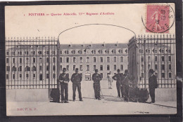 86. POITIERS . CASERNES . Quartier D'Abboville . 33 Iéme Régiment D'Artillerie . Animée - Poitiers