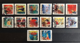 France 2009 Y&T A372-385 - Oblitéré - Gestempelt - Fine Used - Used Stamps