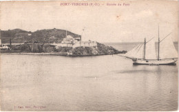 FR66 PORT VENDRES - Fau -entrée Du Port - Voilier - Belle - Port Vendres