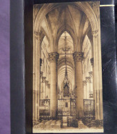 50 . CARTE PANORAMIQUE  . ROUEN . LA CATHEDRALE . POURTOUR DU CHOEUR . GRAND FORMAT . 28 X 15 - Rouen