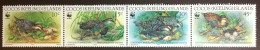 Cocos Keeling 1992 WWF Banded Rail Birds MNH - Autres & Non Classés