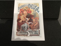 CP - MEUSE   - HUMOUR  "    Publicité Pour Les Bières Style 1900  "  Net   1 - Autres & Non Classés