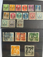 Reich, 119-138,0, Bayern Stamps With "deutsches Reich". Cat. Value 120, Desired Revenue 18 - Oblitérés