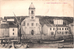 FR66 PORT VENDRES - Fau 7 - L'église - Barques Catalanes Chargées De Tonneaux De Vin - Port Vendres