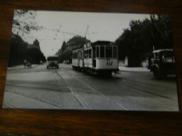 Photographie - Strasbourg (67) -Tramway - Remorque N° 274 - Camions - 1950 - SUP (HY 34) - Strasbourg
