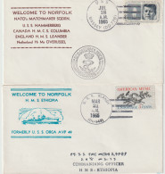 16048  WELCOME TO NORFOLK - 8 Enveloppes - Scheepspost
