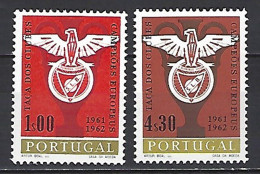 Portugal Yv 914/5,  Football Club Benfica  ** - Club Mitici